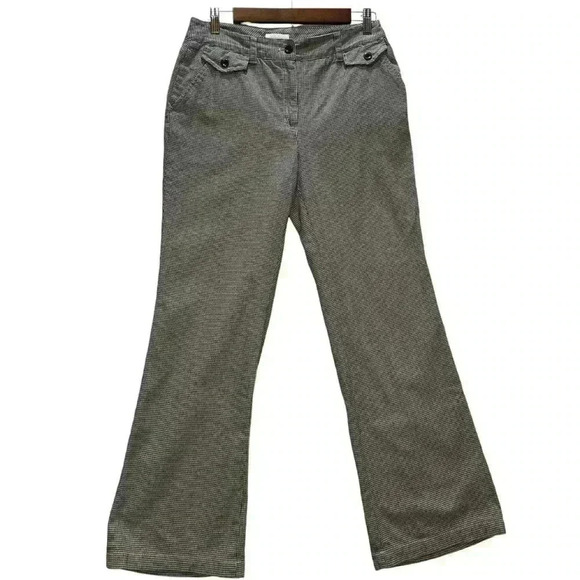 Charter Club Houndstooth Dress Pants Allison Fit Full Length Women’s Size 4 - Picture 3 of 10